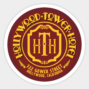 Tower of Terror Crest Sticker